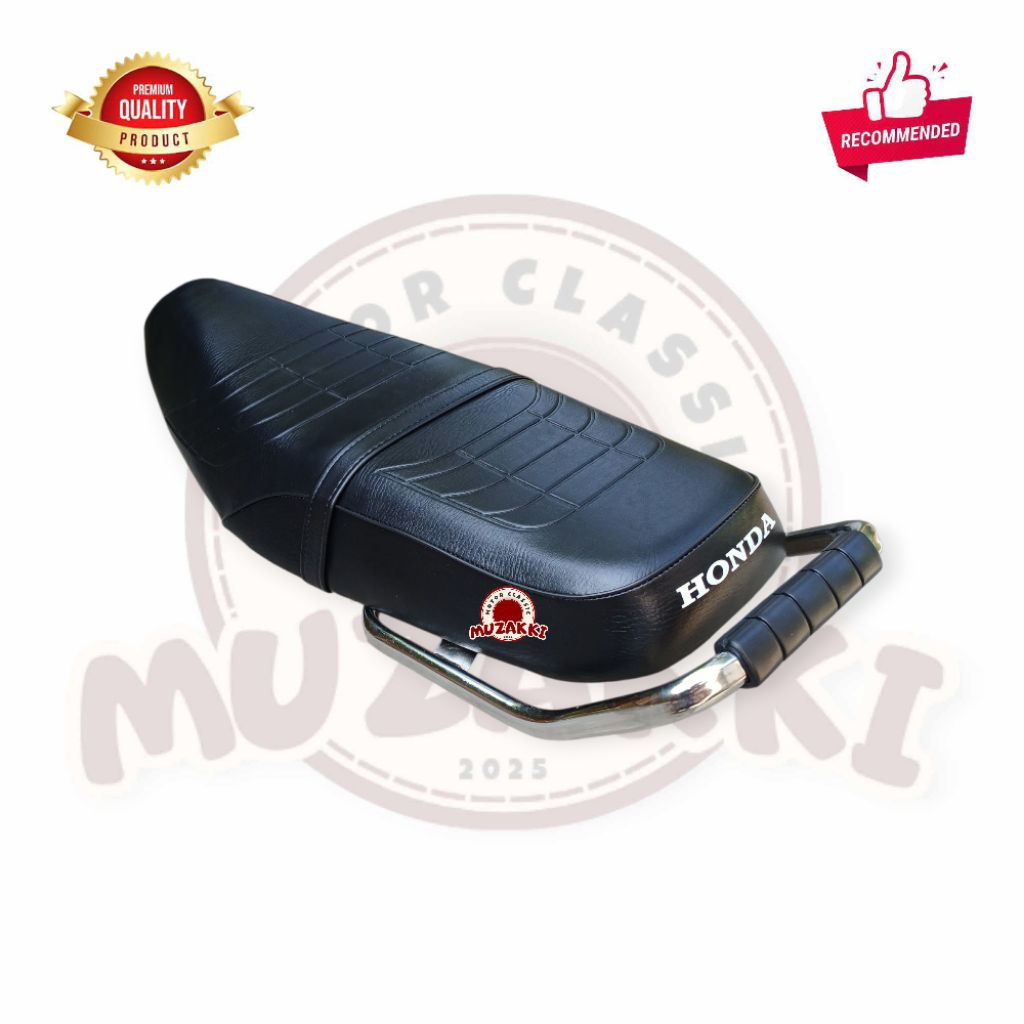 Jok Motor Astrea Prima Star + Begel Belakang Krom Besi Tebal