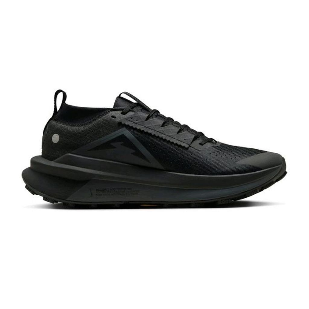 Sepatu ZoomX Zegama 2 Trail Running Black/Velvet Brown/Metallic Platinum/Anthracite