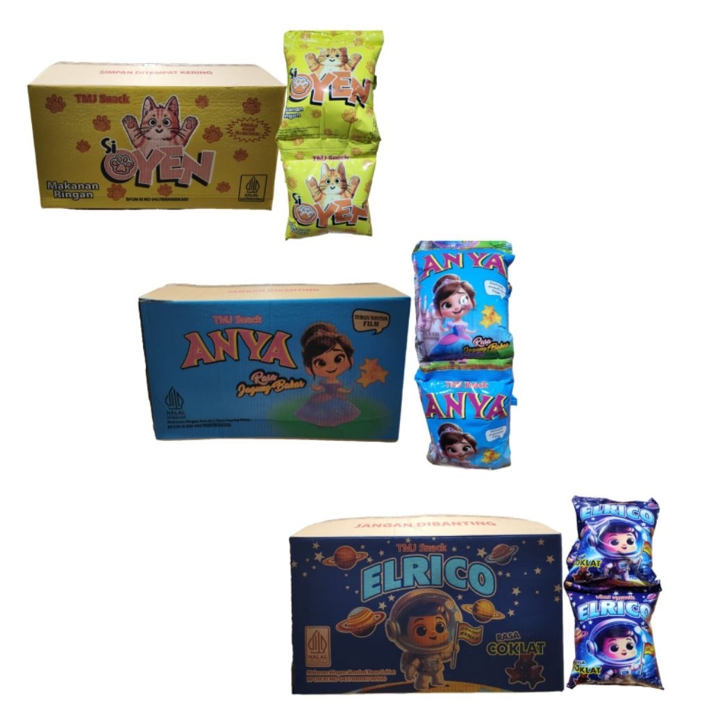 1 DOS SNACK TMJ OYEN ELRICO ANYA BERHADIAH BILA BERUNTUNG