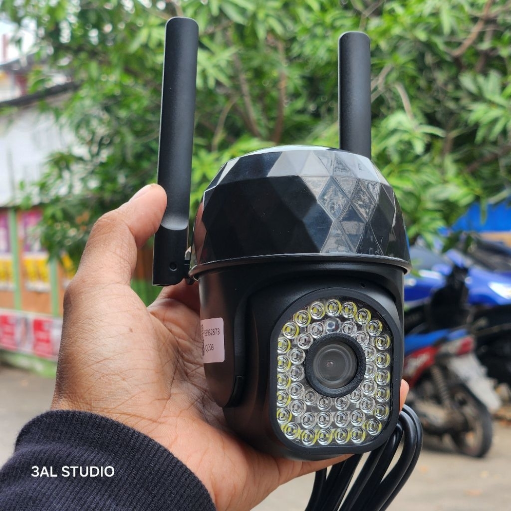 CCTV V380 PRO P1 Outdoor anti air HITAM Original Grade A