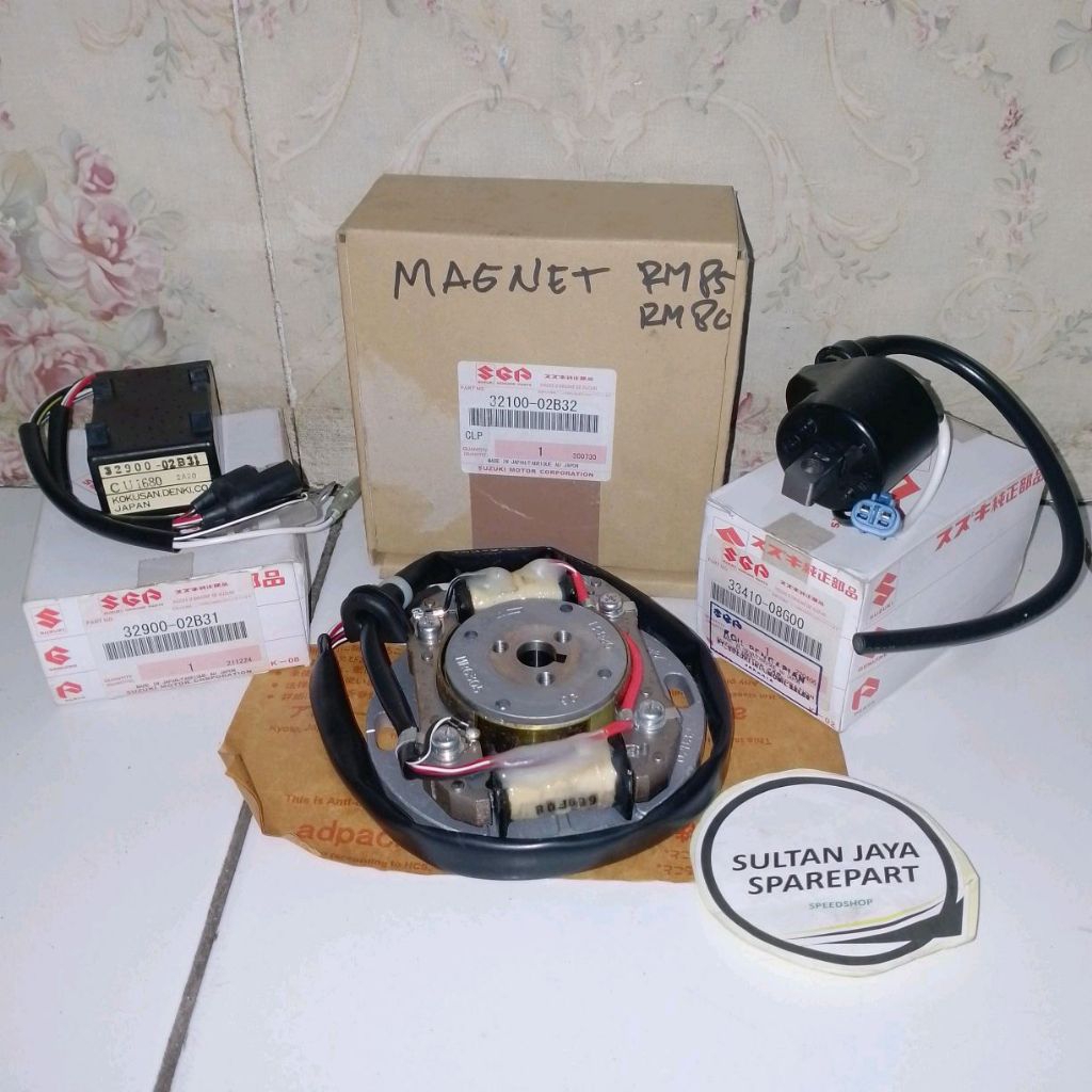 SET PENGAPIAN SUZUKI RM 125 ORI SGP JAPAN
