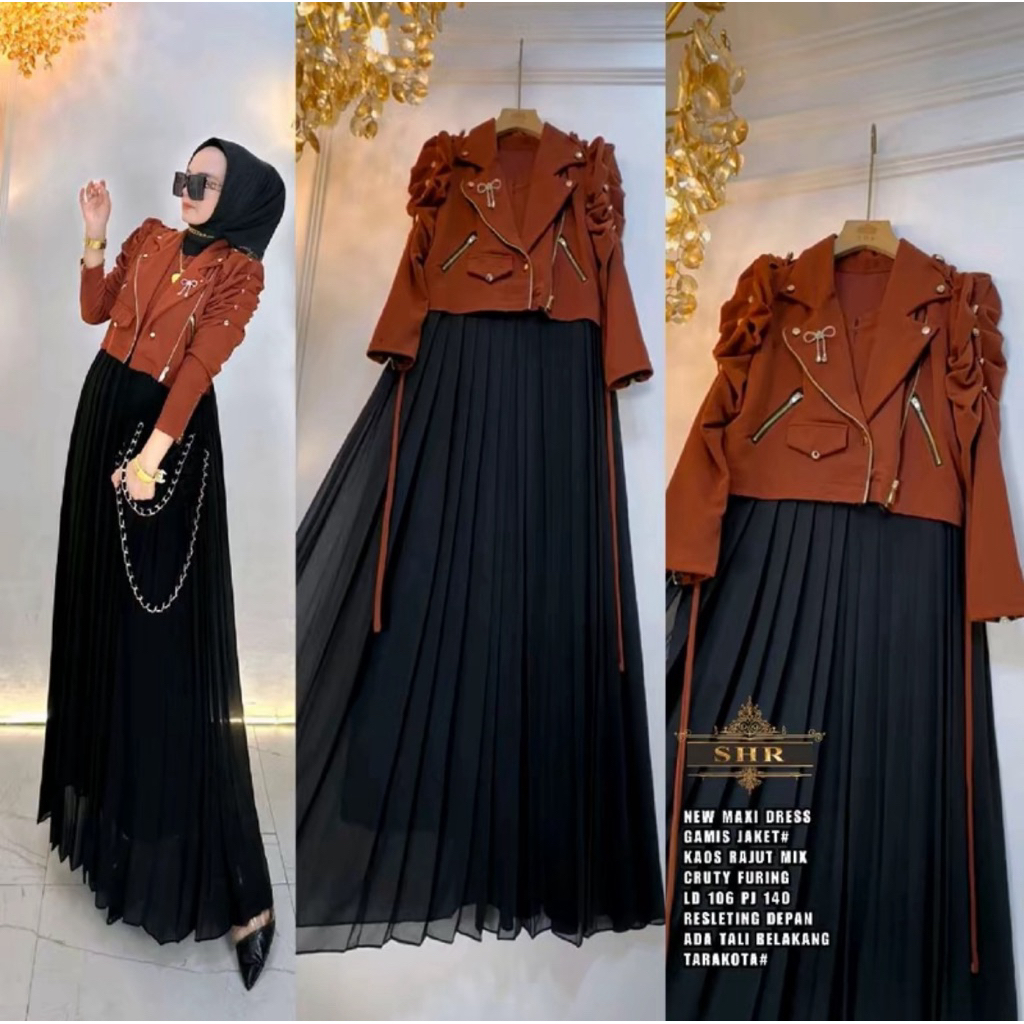 DRESS SHR MAXY BLEZER TERBARU ORIGINAL