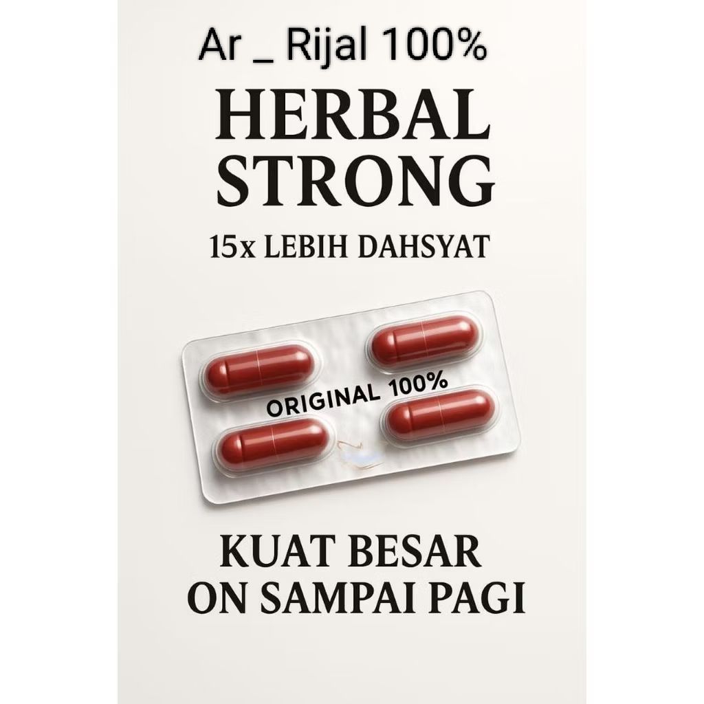 kapsul Ar rijal herbal original100%