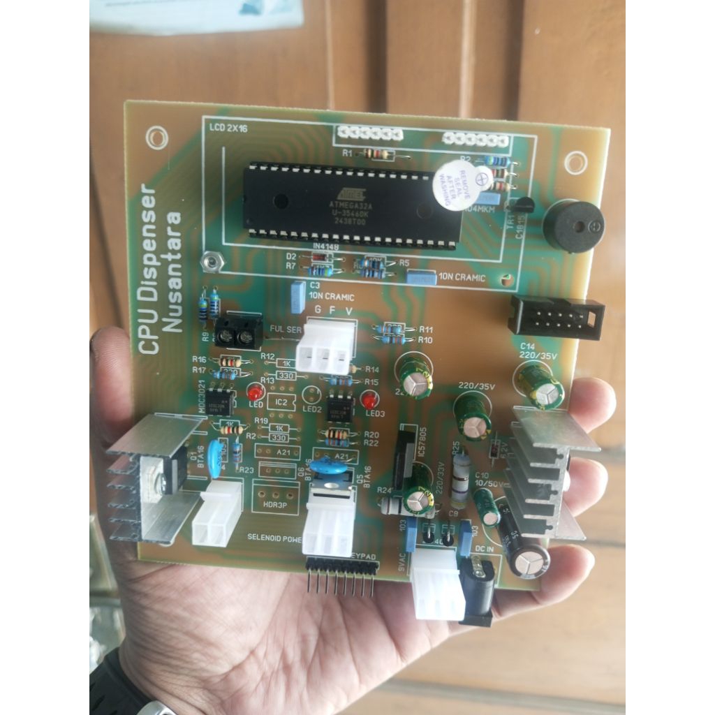 Cpu Ac Ic program Terbaru 32A Pom Mini Pertamini Digital