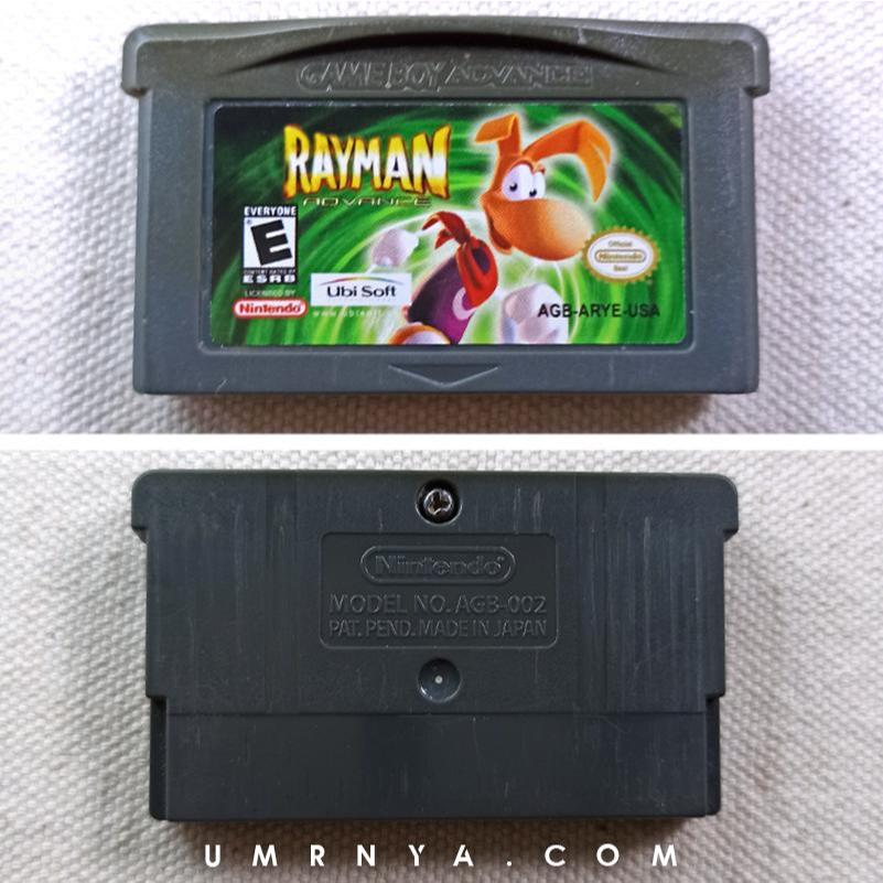 Gameboy Rayman Advance GBA SP Micro DS Kaset Original Game boy