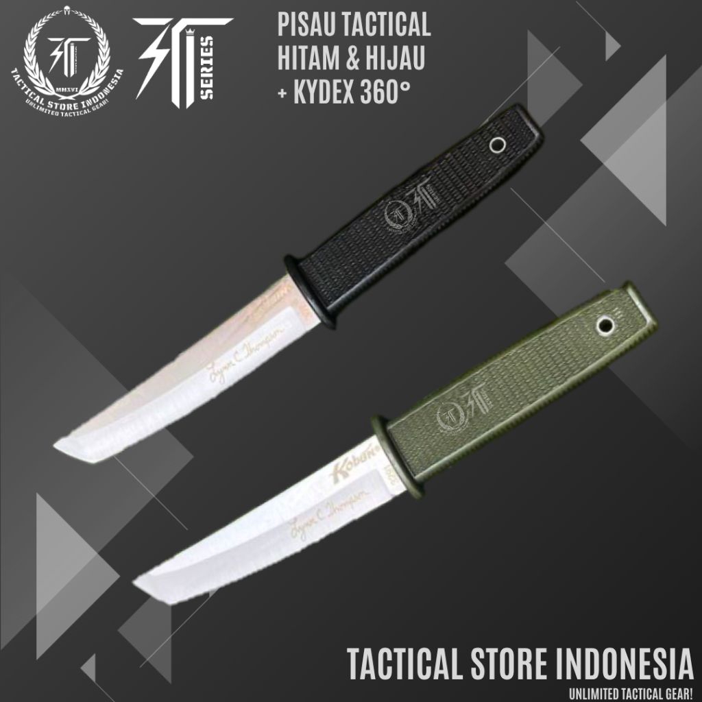 Pisau Sangkur Tactical Teklok - Pisau Tactical - Outdoor Knife - Pisau Camping & Peralatan Survival 