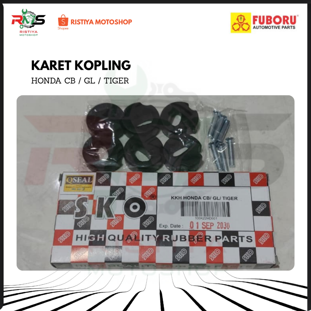 KARET KOPLING HOUSE MOTOR HONDA CB / GL / TIGER | SKO KARET KOPLING TIGER