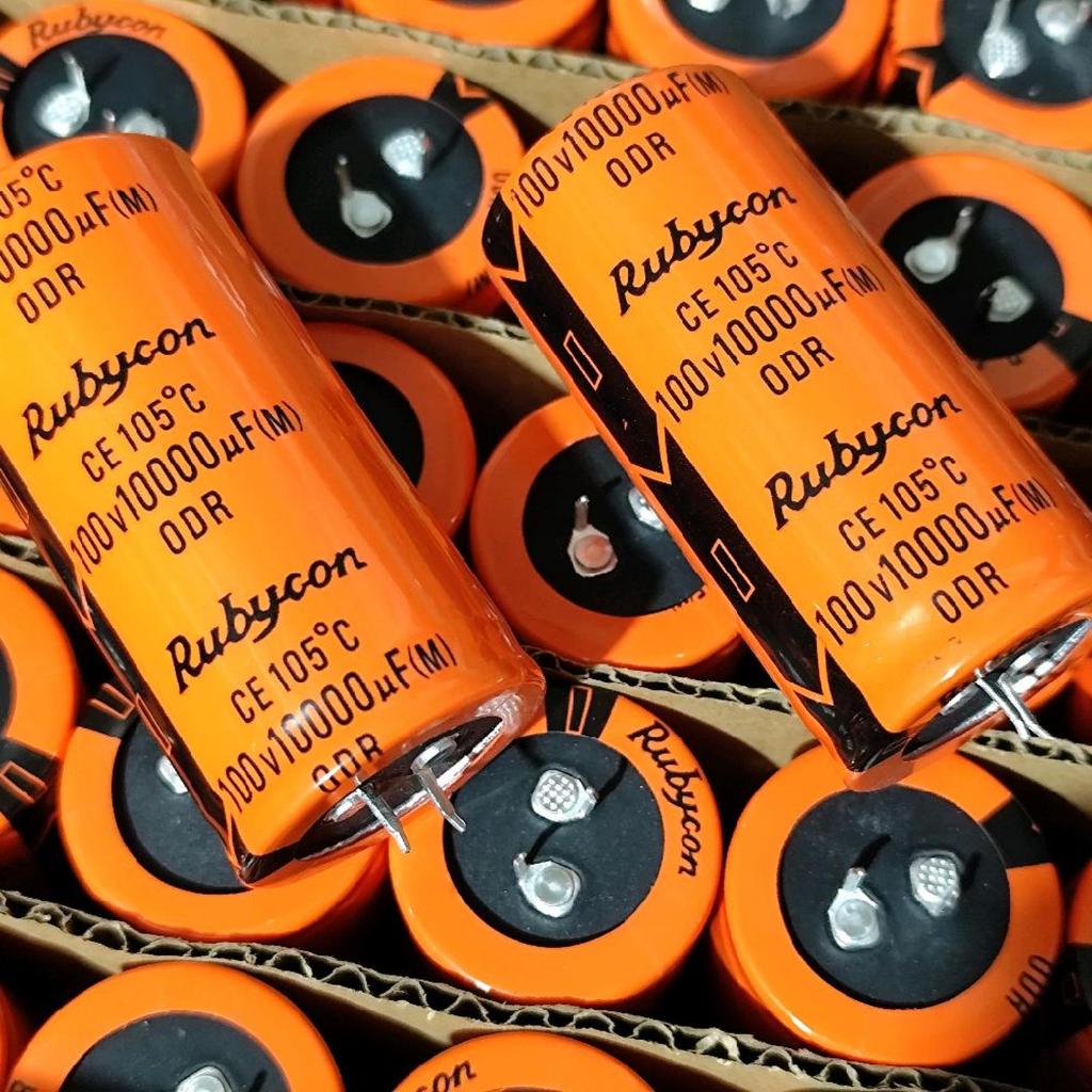 Elco Power 10.000uf 100V Rubycon / Elco 100v 10000uf RUBYCON Elco 10000uf 100V 10000UF 100 Volt