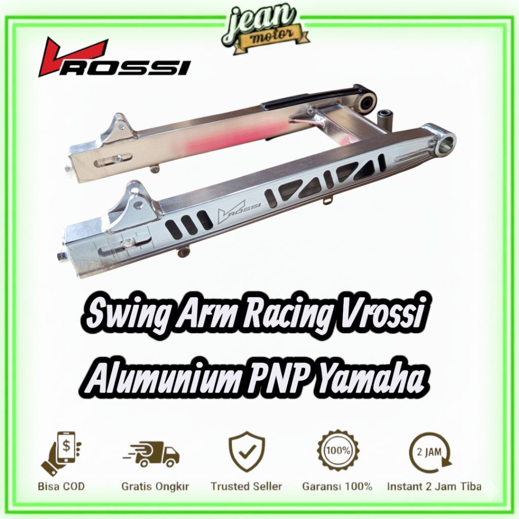 Swing Arm Racing Vrossi Alumunium PNP Yamaha Jupiter Vega Fiz R Long Arm Import