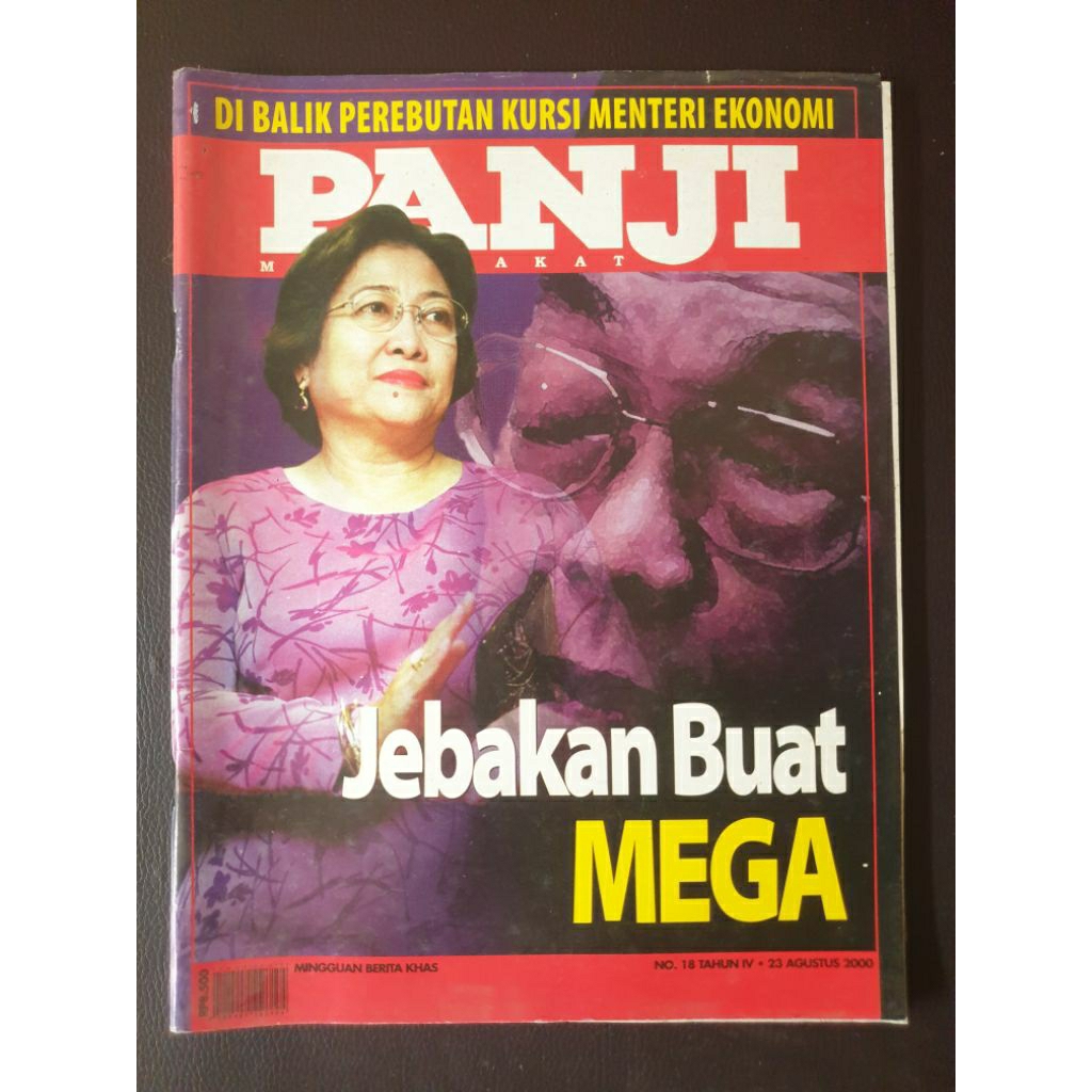 Majalah PANJI "JEBAKAN BUAT MEGA"