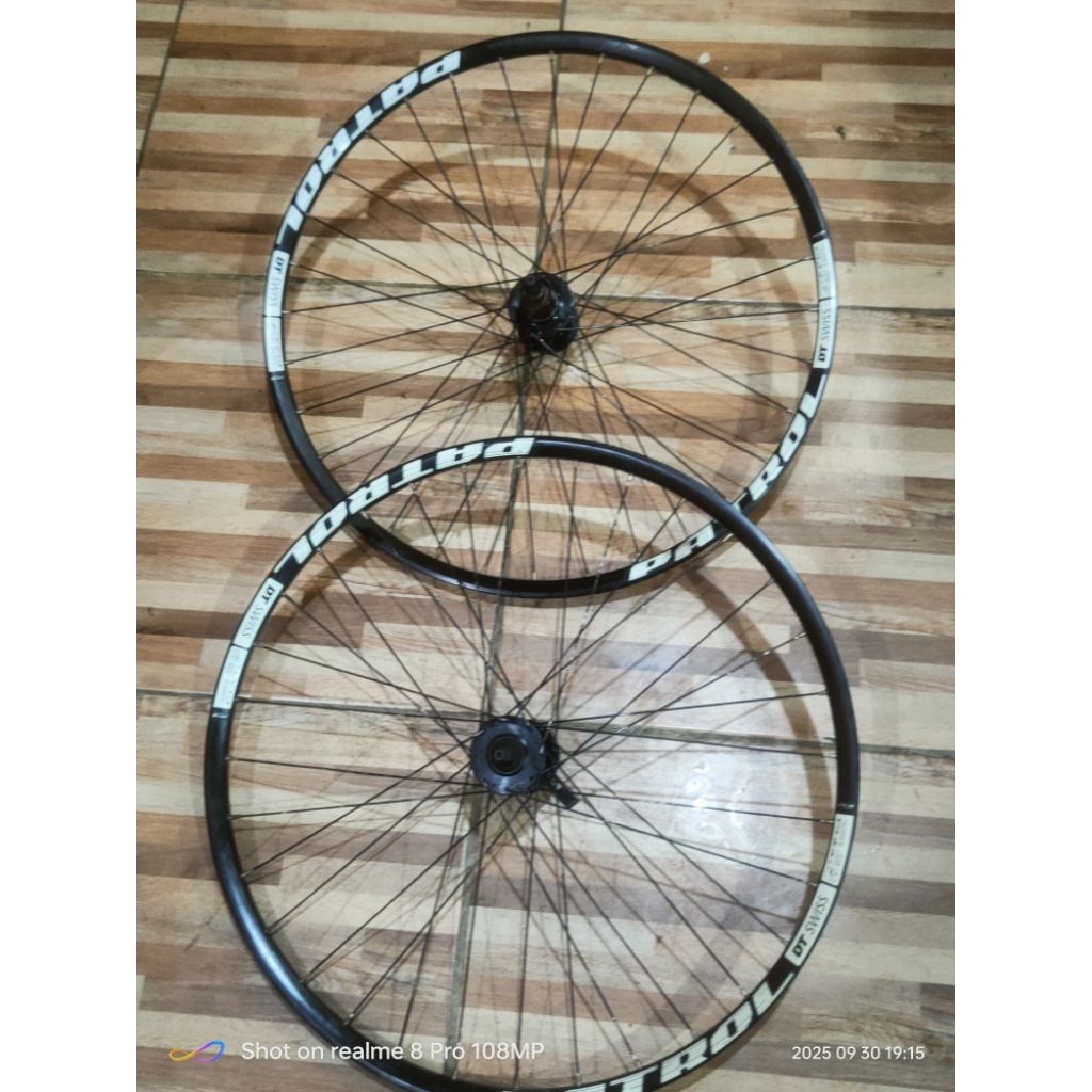 Wheelset Patrol RIMS DT Swiss Phhh 27.5inch QR Disc