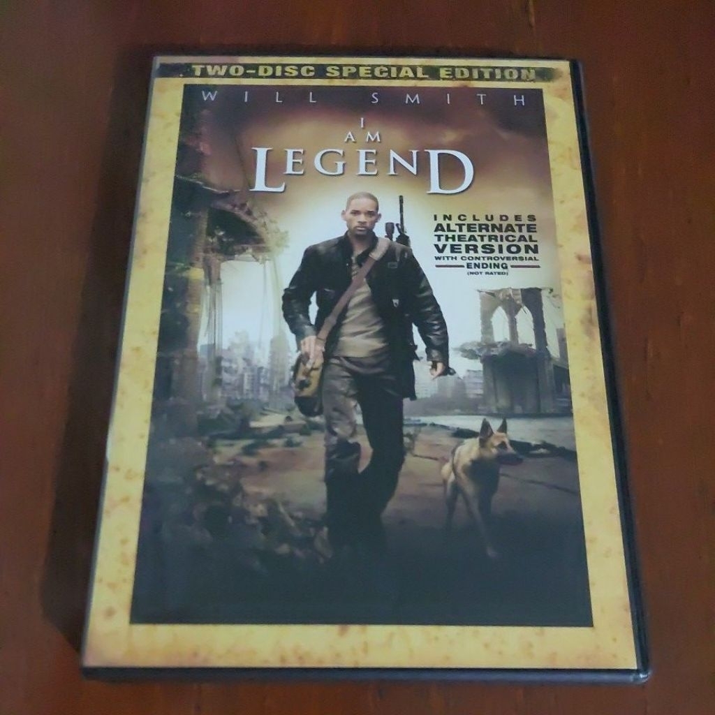 ( DVD ORIGINAL TWO DISC SPECIAL EDITION  ) " I AM LEGEND " WILL SMITH / WARNER BROS PICTURES