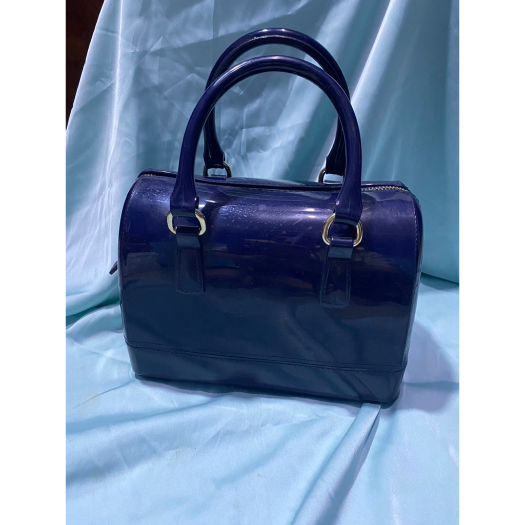 tas furla jelly preloved