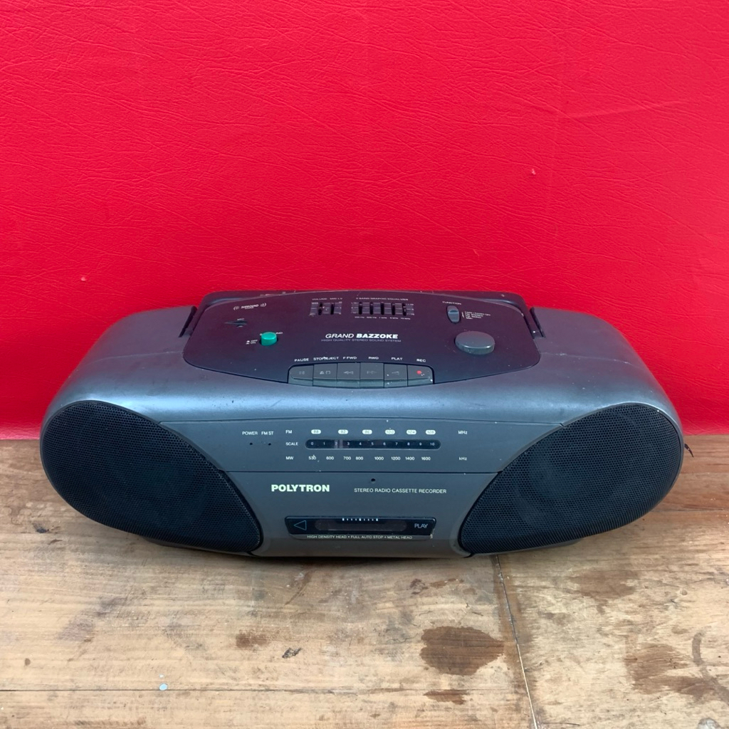 radio Polytron capsul radio normal minus kaset pita off(second)