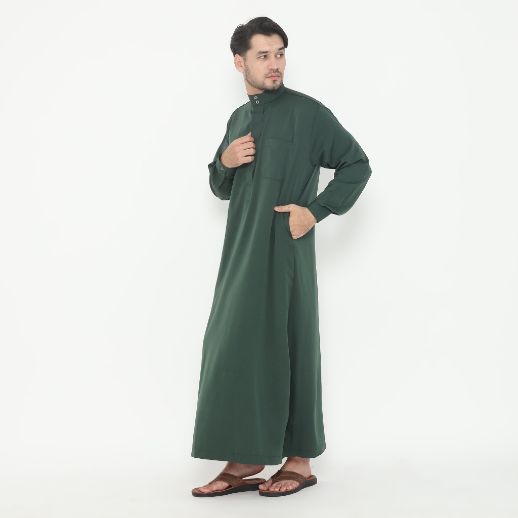 SHOHIB Gamis Pria LENGAN PANJANG MANSET