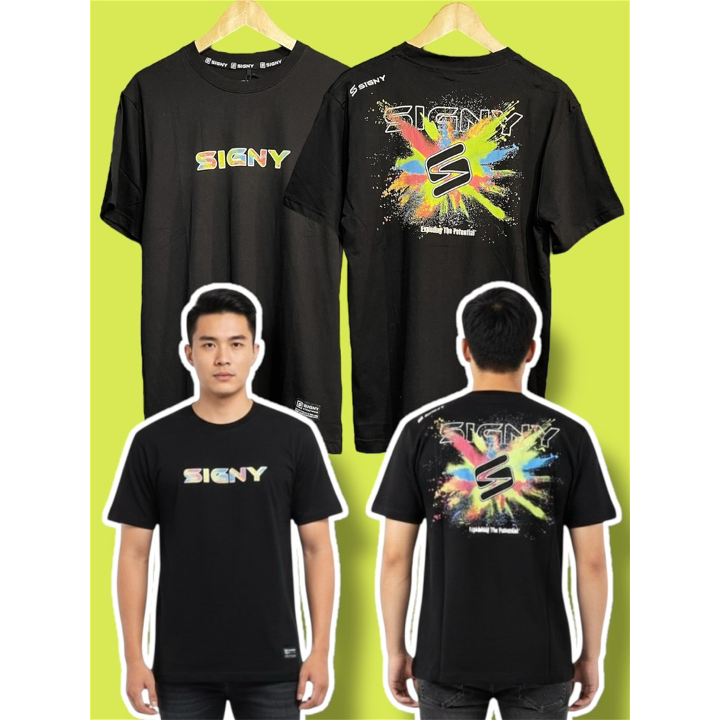 T-Shirt baju kaos SIGNY Original brand premium 011 Outfit (FREE STIKER)