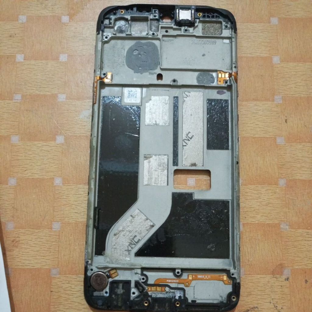 frame tatakan lcd oppo a12 ori copotan