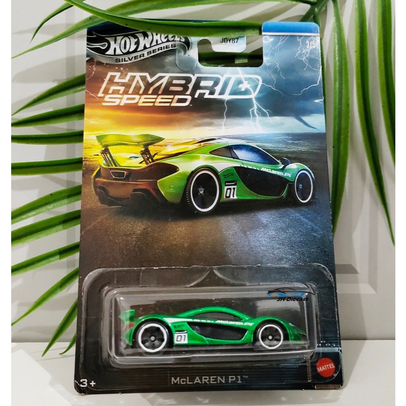 Hotwheels HW McLaren P1 Hybrid Speed Hijau