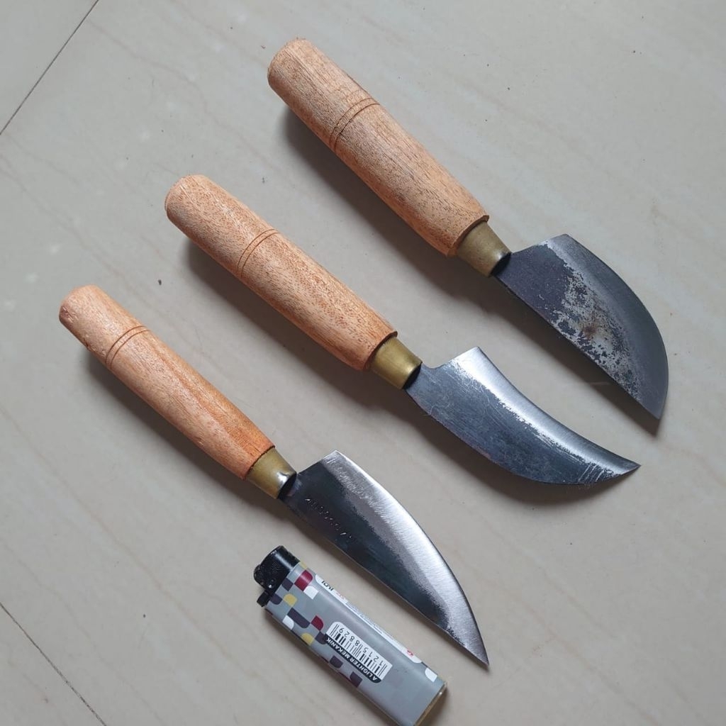 Pisau Kerajinan pisau okulasi pisau bonsai set isi 3 Bilah