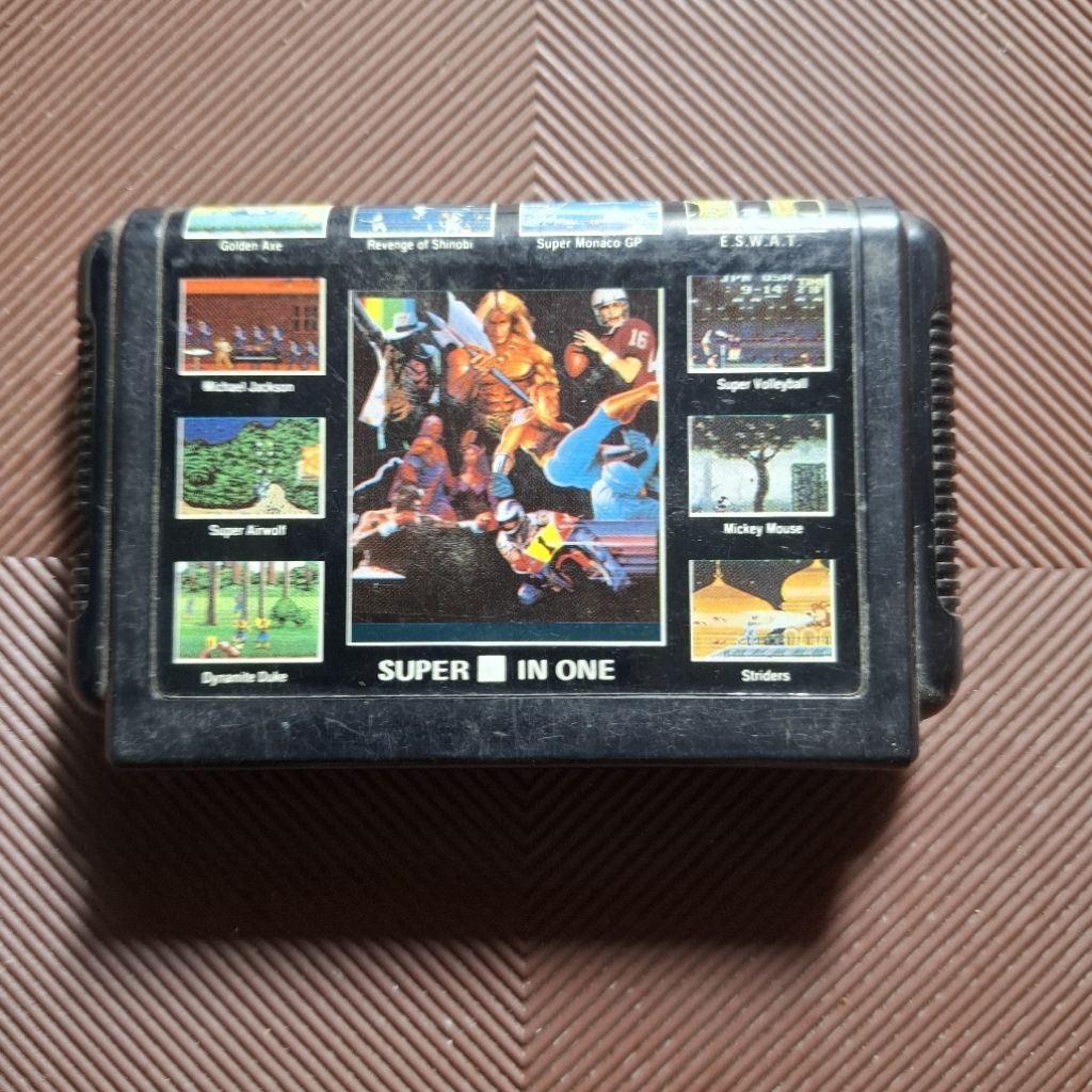 Kaset Sega Game 6 in 1 Second