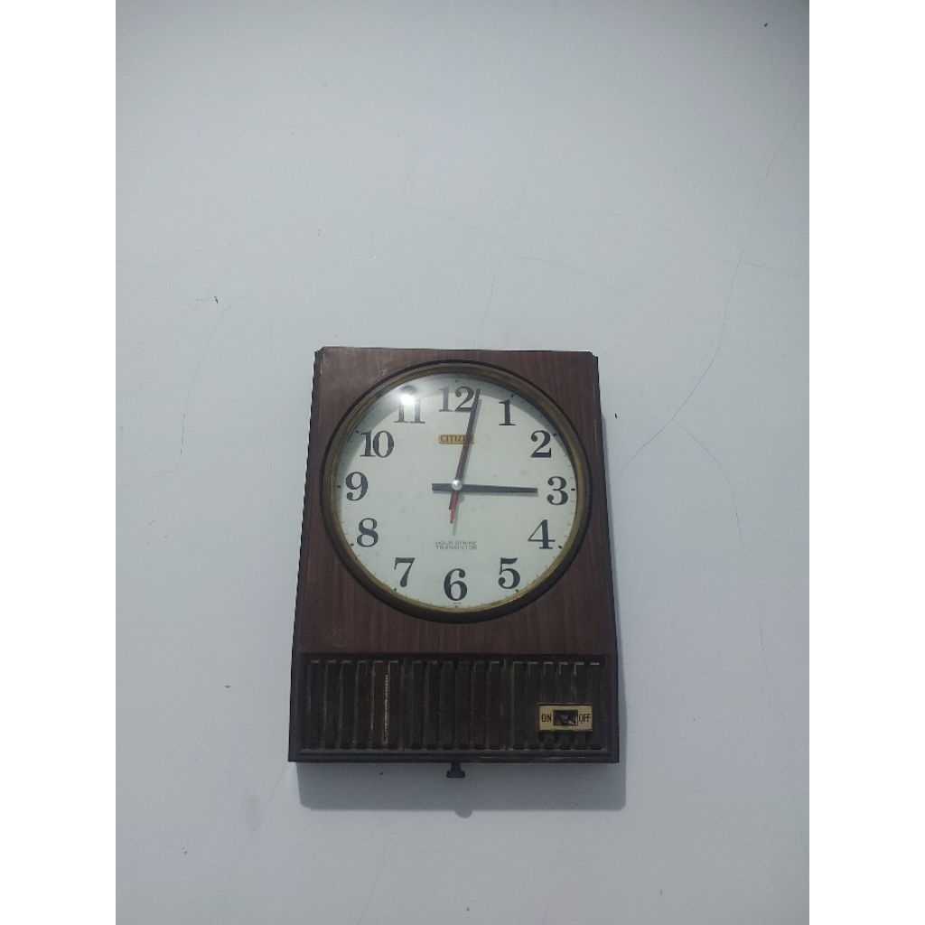 jam dinding jadul antik citizen