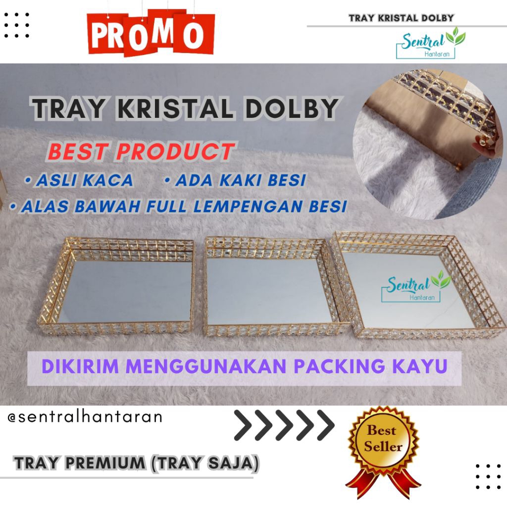 TRAY KRISTAL DOLBY