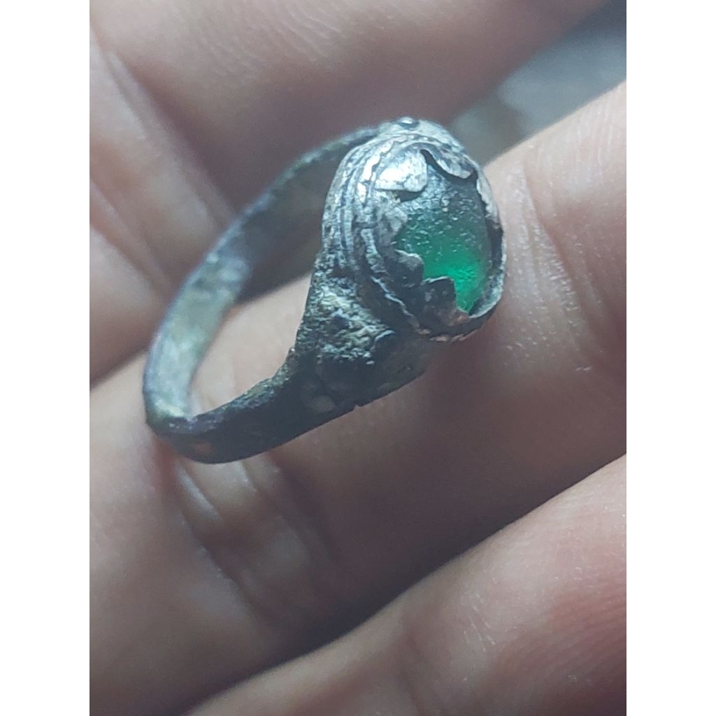 cincin perak jaman kerajaan bugis bone temuan.