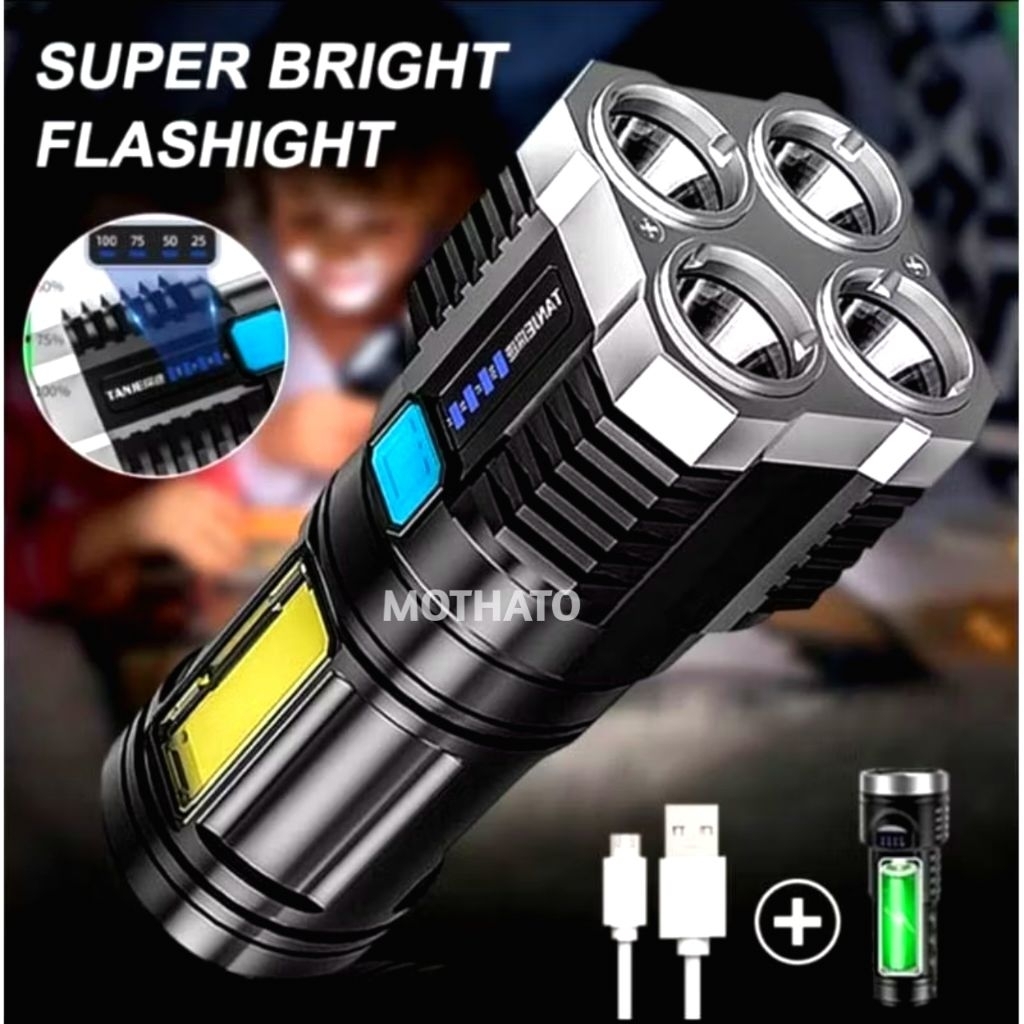 Senter LED Super Bright Rechargeable