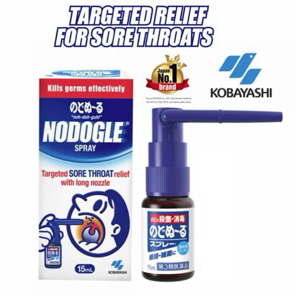 NODOGLE SORE THROAT SPRAY - KOBAYASHI (Japan No.1)