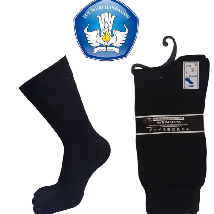 Kaos kaki anak sekolah hitam Polos sd lembut halus tebal premium termurah/Kaos kaki hitam Polos sd t