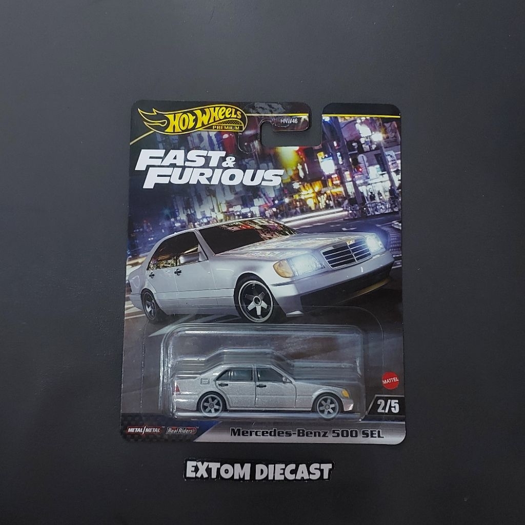 Hotwheels Mercedes Benz 500 SEL Fast And Furious
