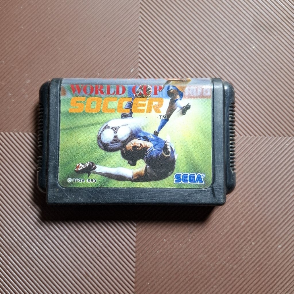 Kaset Game Sega World Cup Soccer Second