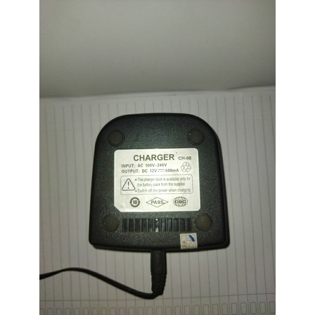 charger HT CH-08 mangkok dudukan desktop + adaptor 12volt lupax T550 Teno TN211 Voxter v35 Vcom T550