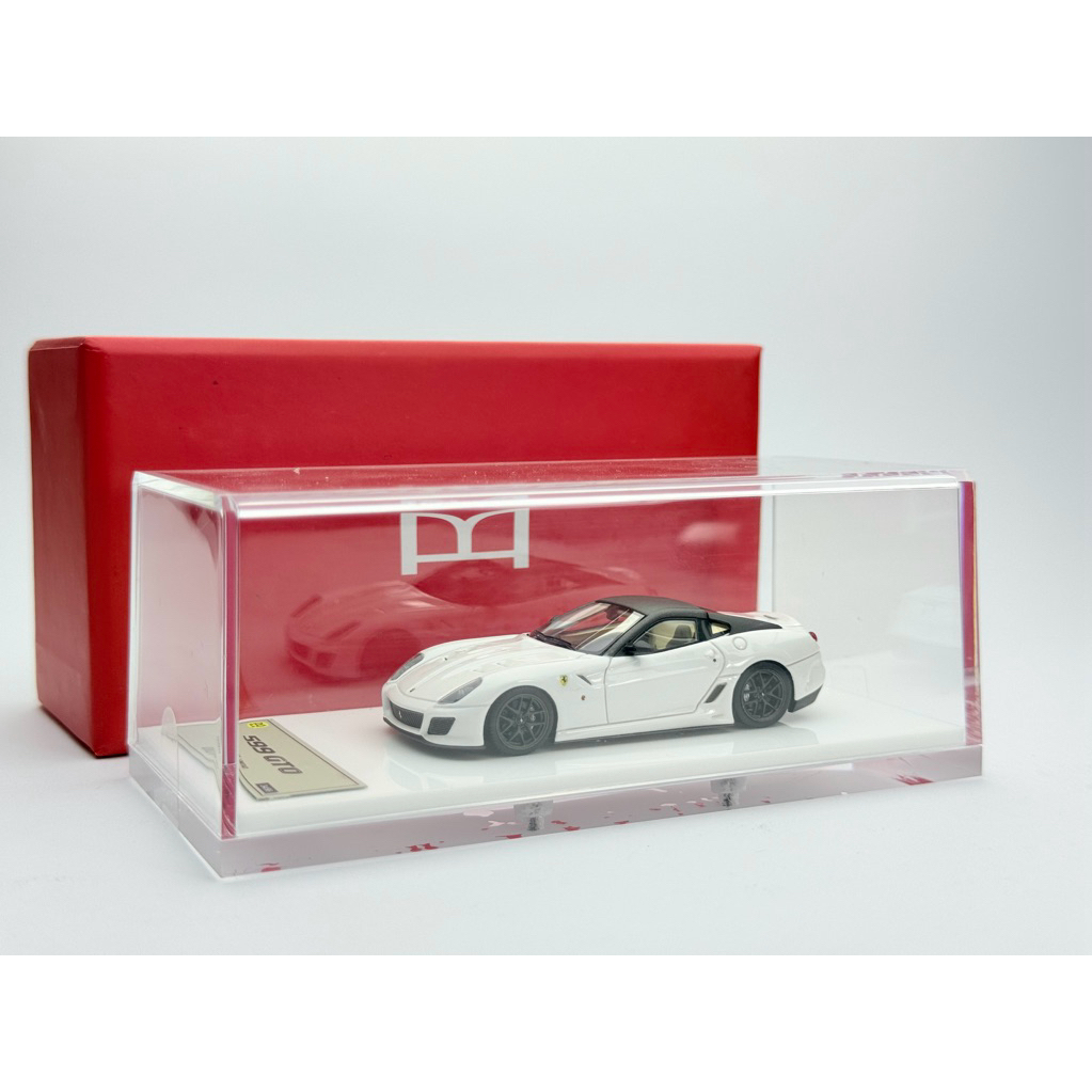 DMH 1:64 FERRARI 599 GTO WHITE LIMITED 99