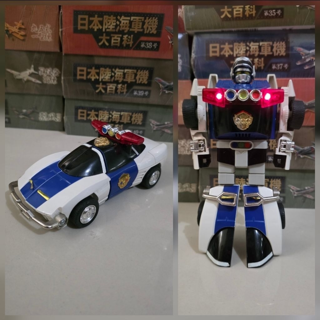 dx power rangers turbo carranger sirender rare