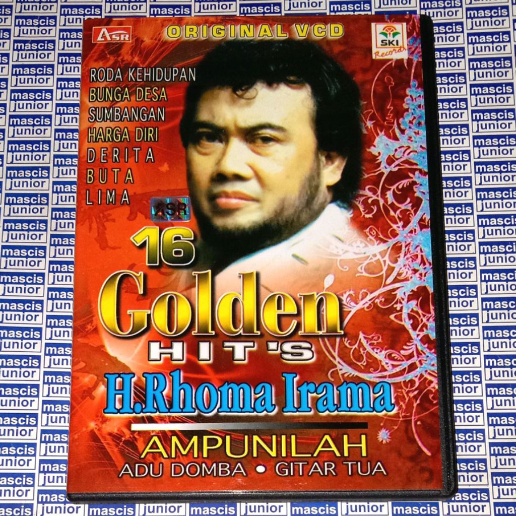 VCD Rhoma Irama -  16 Golden Hits Ampunilah V CD Dangdut Original