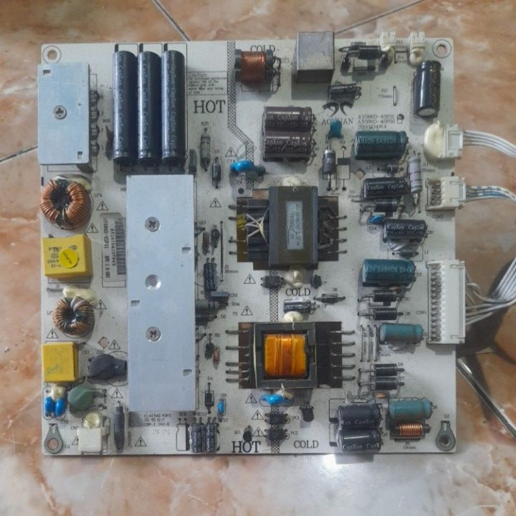 Power suply tv led polytron PLD40D851