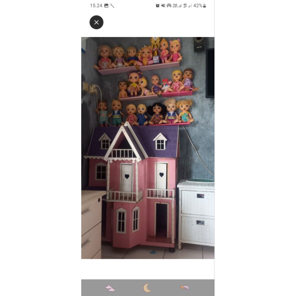 Rumah Barbie besar