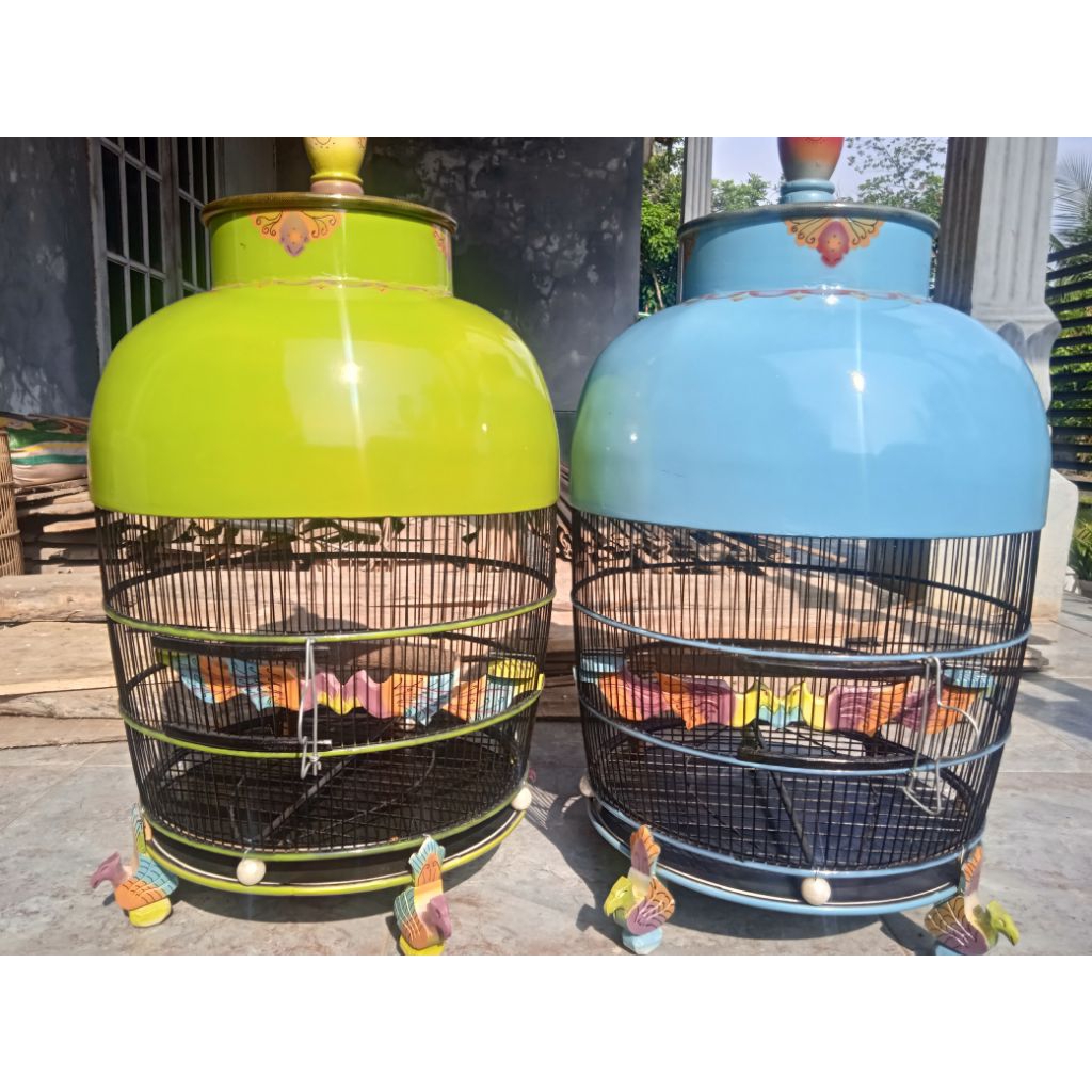 SANGKAR PERKUTUT TENONGAN PENDEK