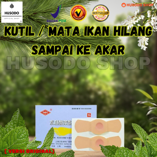 VERSI ASLI Obat China Plaster Mata Ikan / 0bat Kutil Ampuh Ori Hilang Sampai Akar