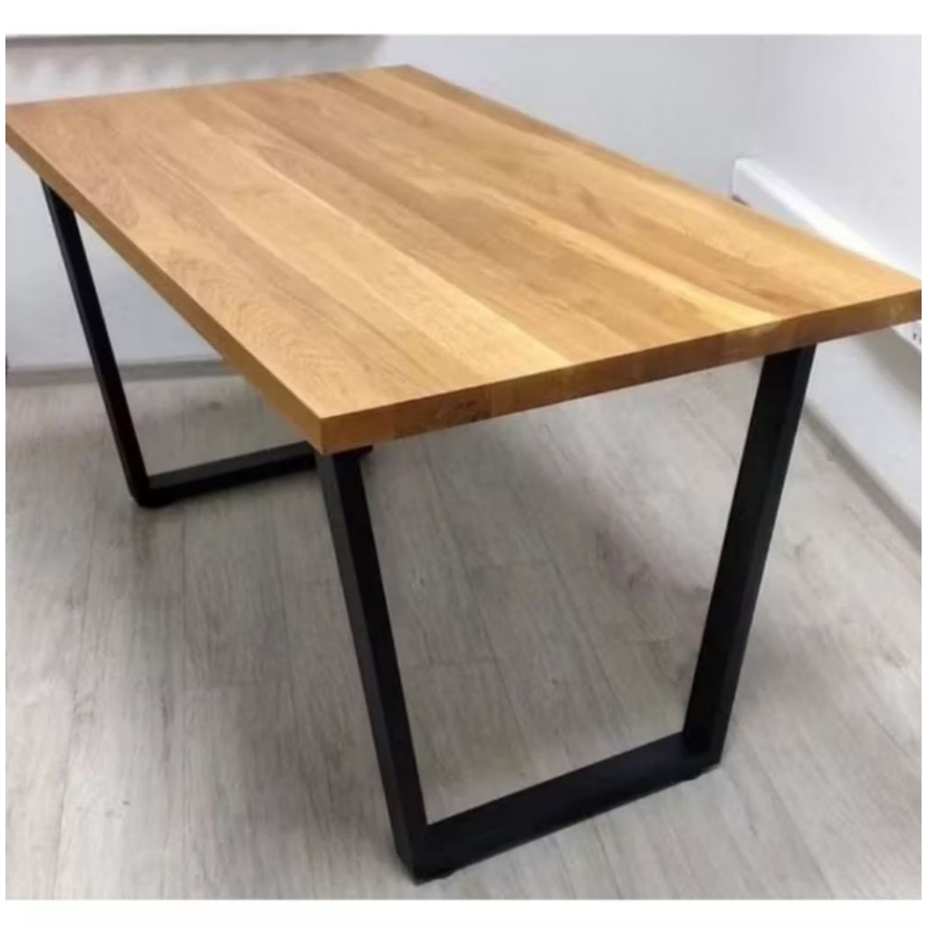 meja makan meja kayu 120x80x75cm