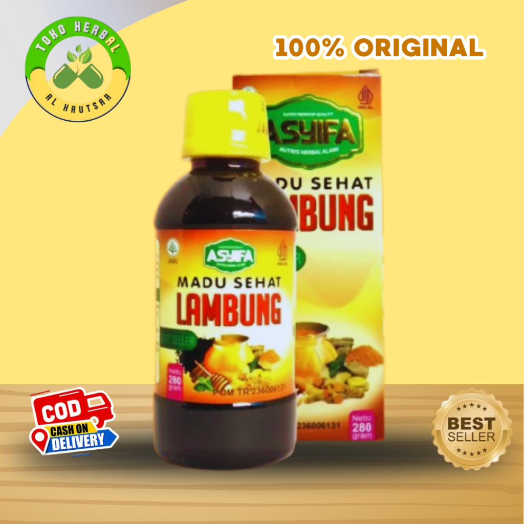 Madu Sehat Lambung Asyifa 100% ORI Maag Asam Lambung