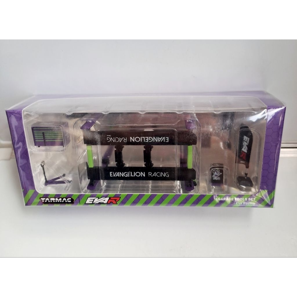 T64A-TL001-EVA Tarmac Garage Tools Set Eva Racing