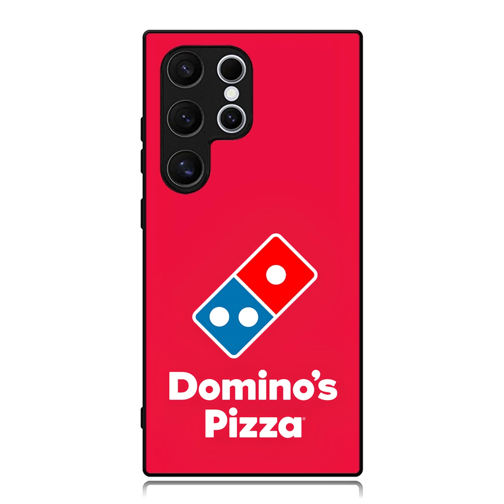 Case Samsung S25 S24 S23 S22 S21 S20 Ultra Plus Fe Lite Rubber Custom Domino's Pizza