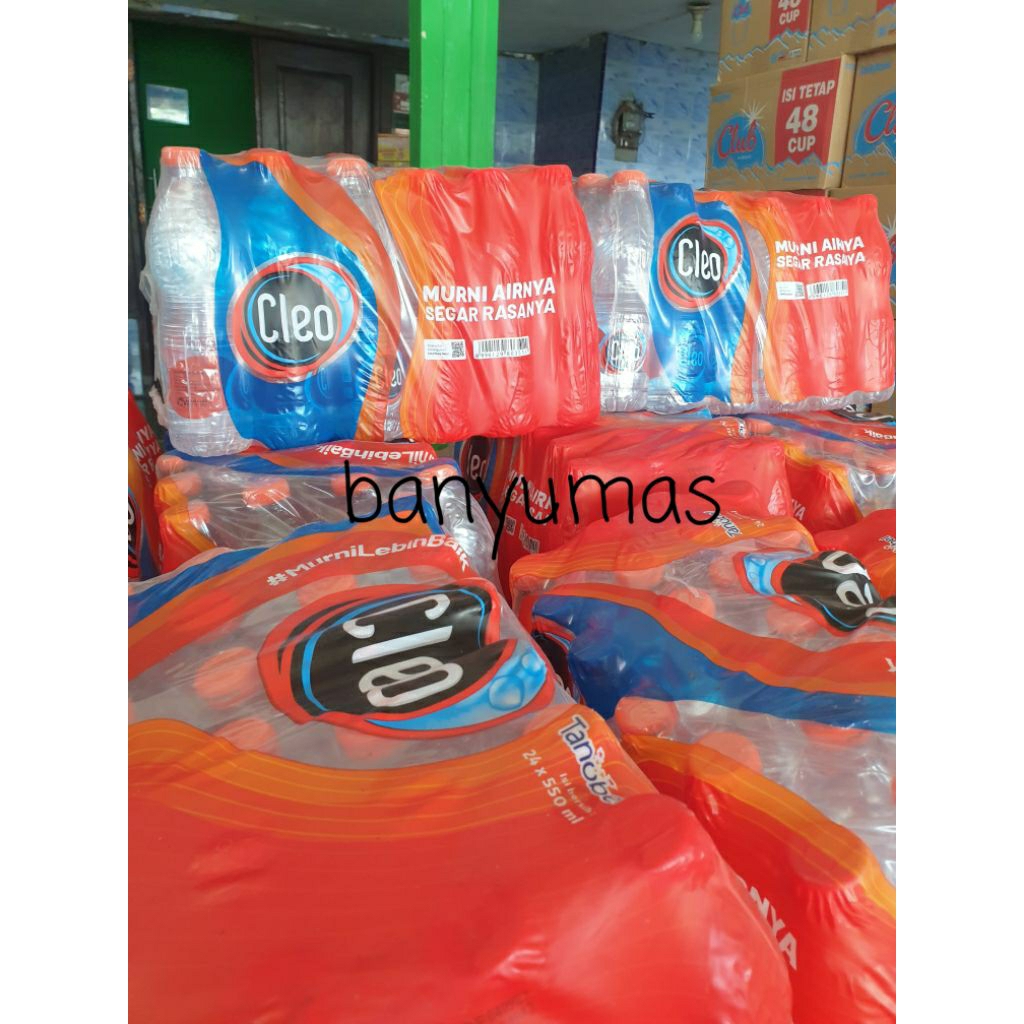 CLEO BOTOL TANGGUNG 550ML ISI 24
