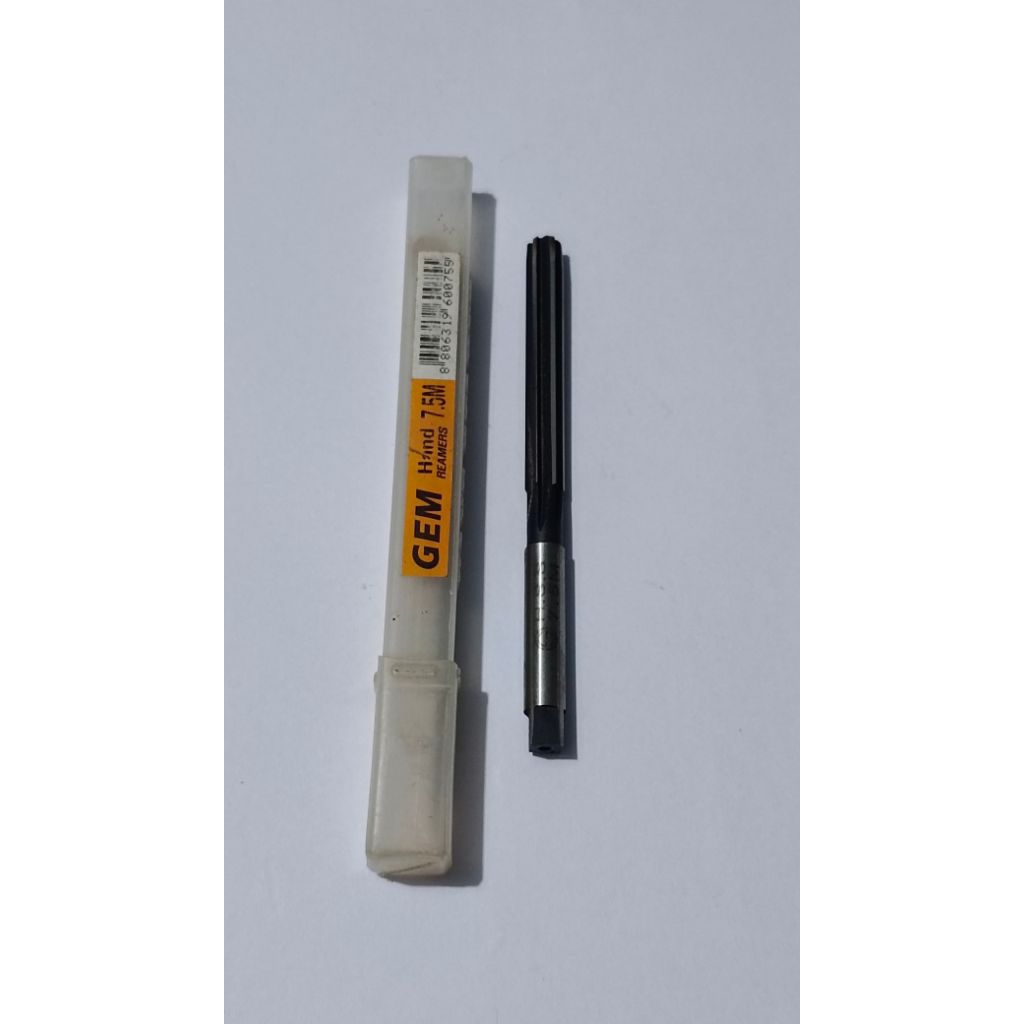 GEM Hand reamer 7.5mm Hss/Reamer 7.5mm Hss
