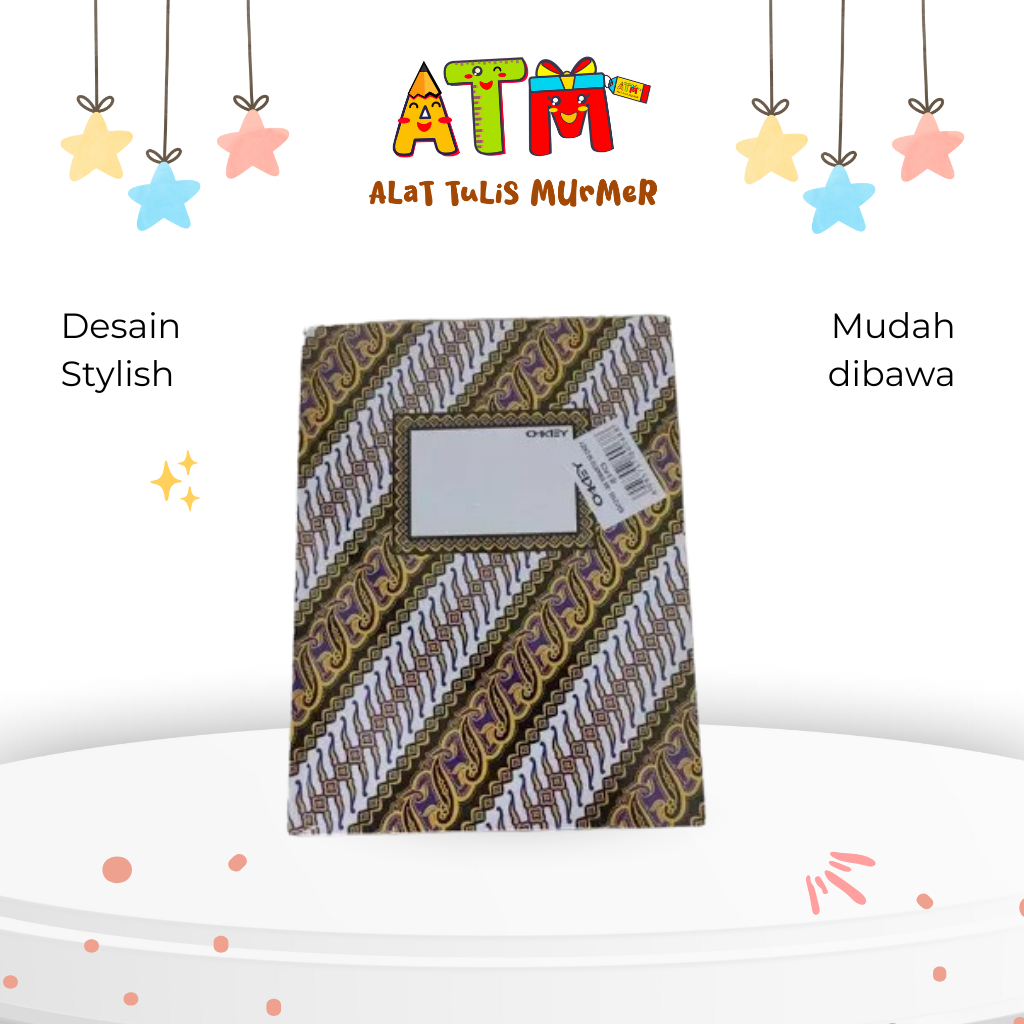 Buku Kwarto/Notebook/Okey Kwarto 50 Swirl
