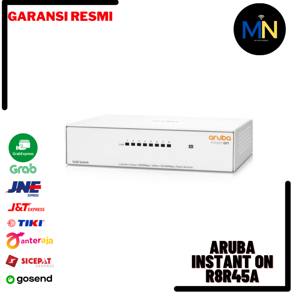 HPE R8R45A Aruba Instant On 1430 8G Switch
