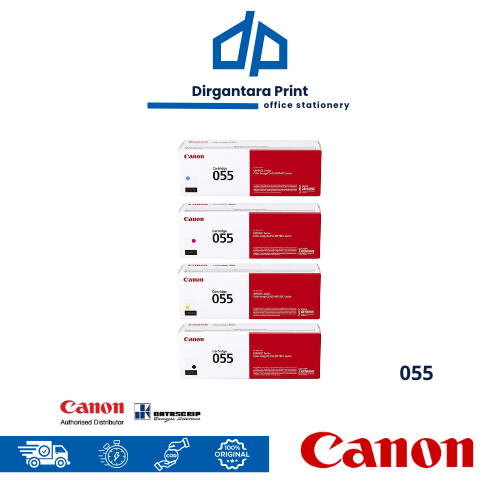 Toner Canon 055 Original (B,C,M,Y) 2000-2100 Pages