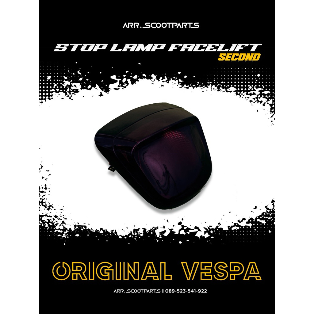 Second Stoplamp Vespa Sprint Vespa Primavera Facelift